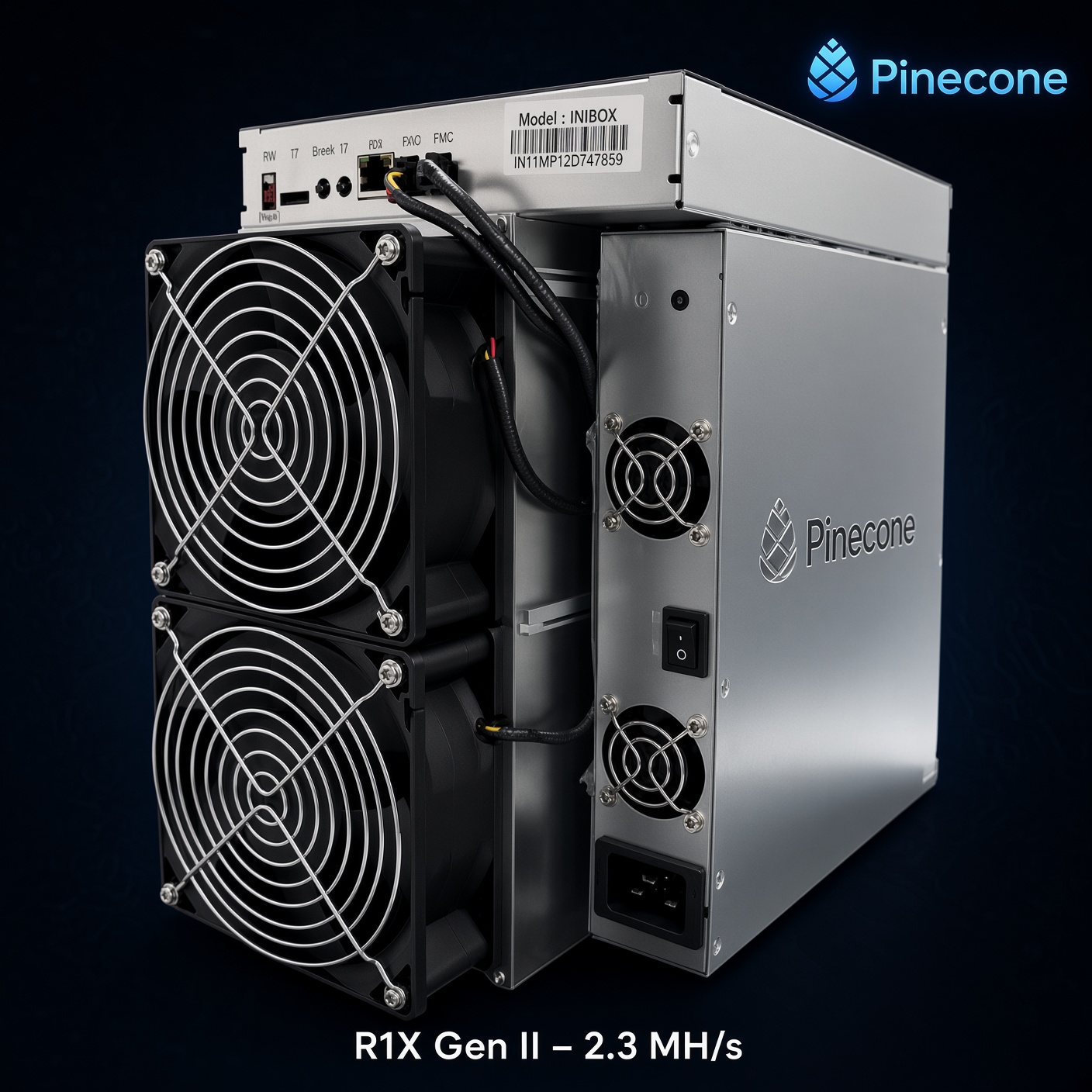 Matches INIBOX R1X Pro Gen III (4MH/s)